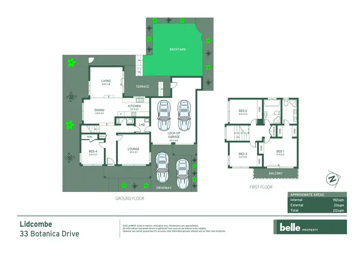 Floorplan of Homely house listing, 33 Botanica Drive, Lidcombe NSW 2141