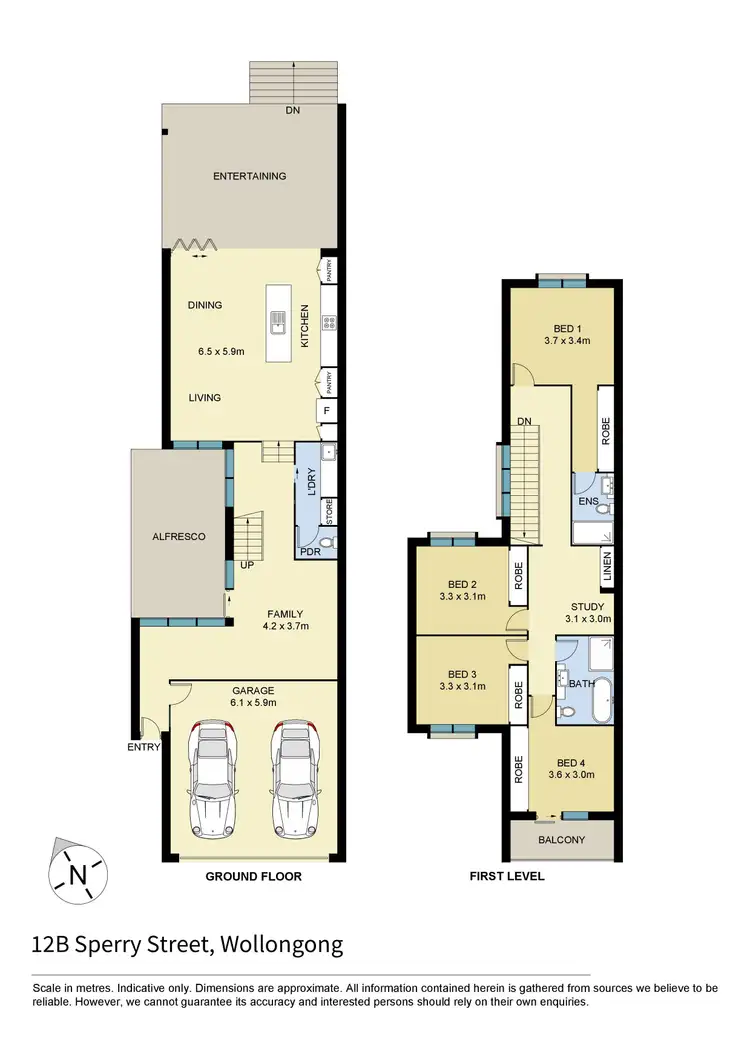 Floorplan of Homely house listing, 12b Sperry Street, Wollongong NSW 2500