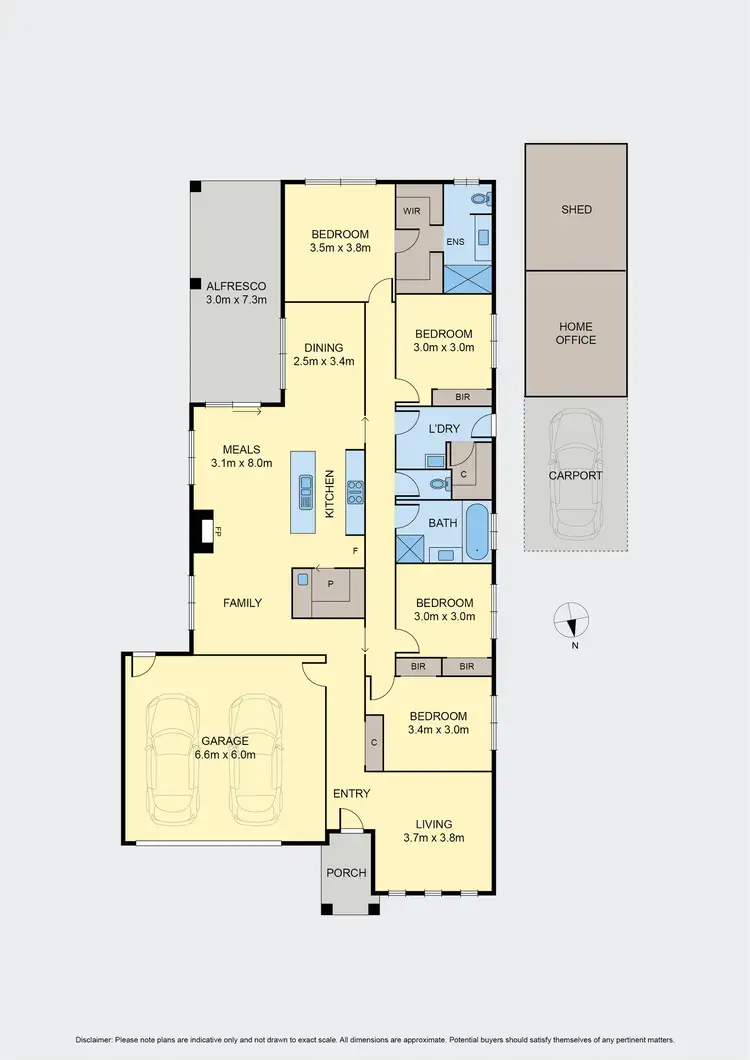 Floorplan of Homely house listing, 13 Mountview Drive, Diggers Rest VIC 3427