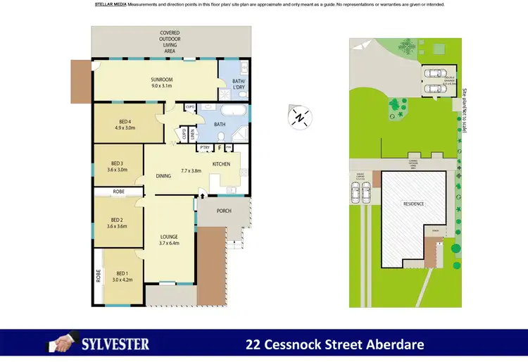Floorplan of Homely house listing, 22 Cessnock Street, Aberdare NSW 2325