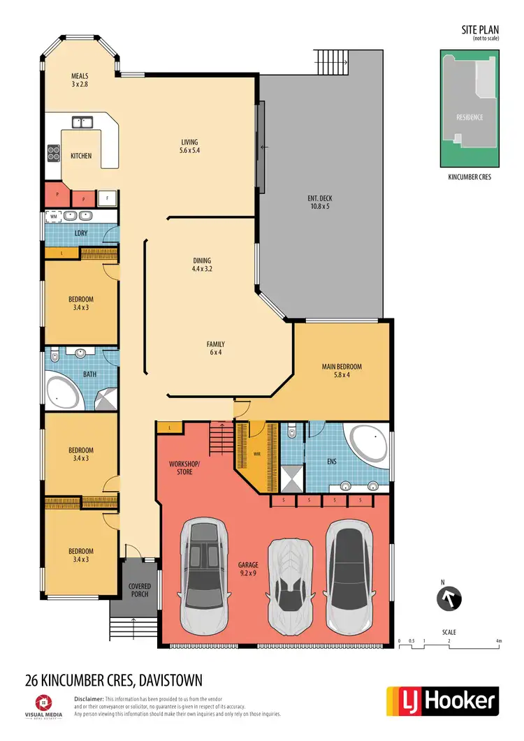 Floorplan of Homely house listing, 26 Kincumber Crescent, Davistown NSW 2251
