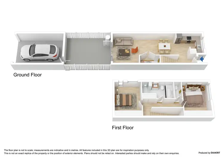 Floorplan of Homely townhouse listing, 59 Seagrass Crescent, Point Cook VIC 3030