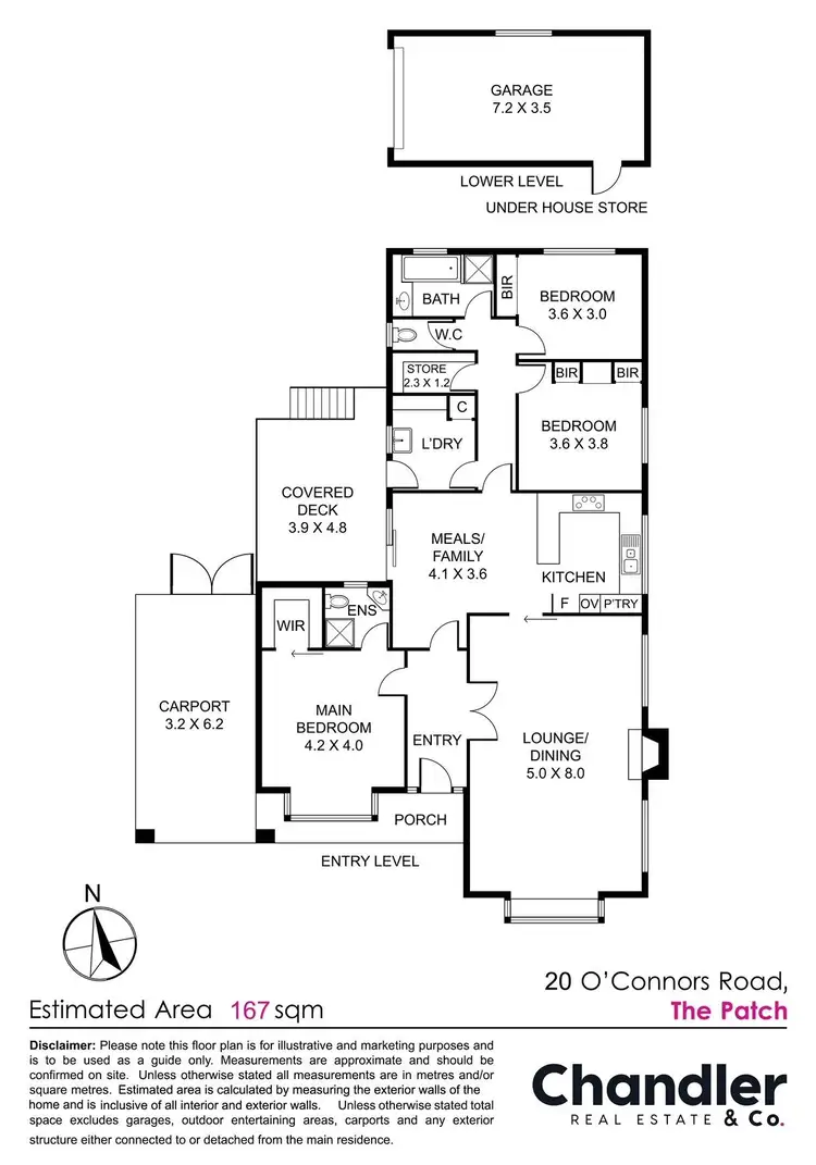 Floorplan of Homely house listing, 20 O'Connors Road, The Patch VIC 3792