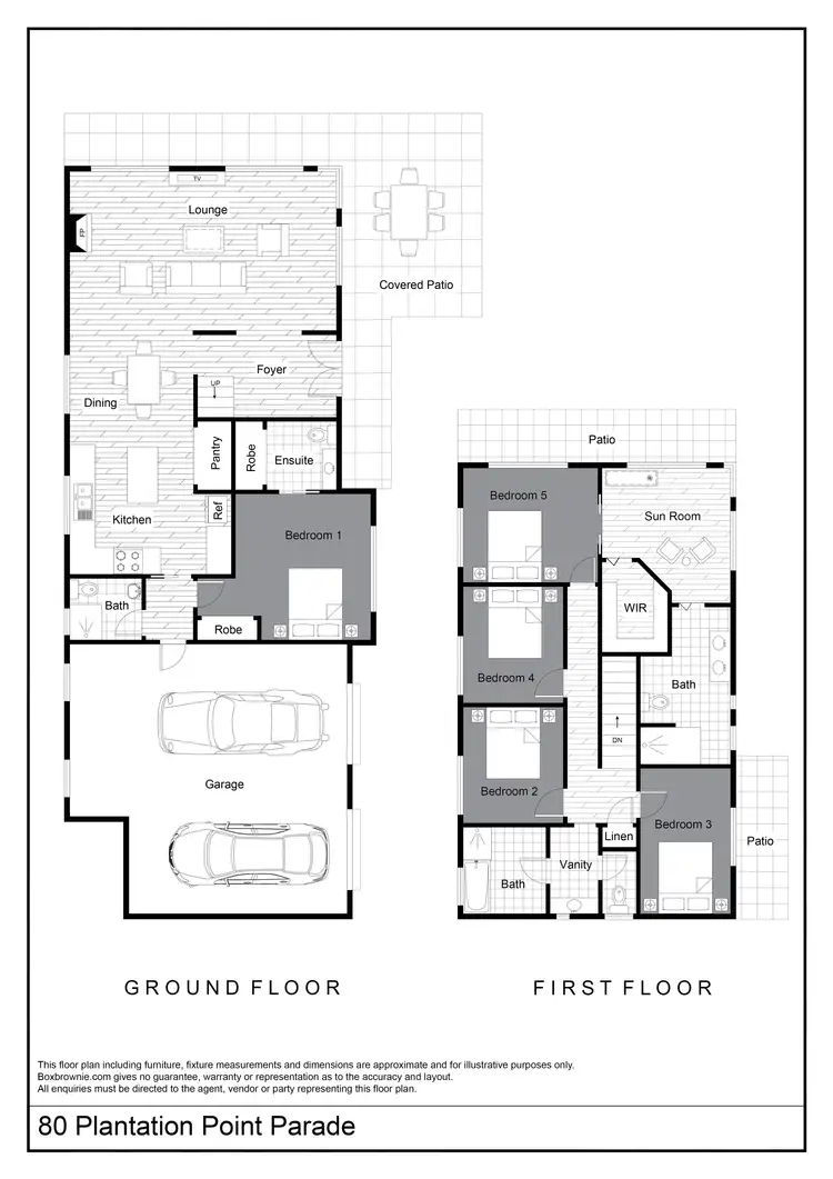Floorplan of Homely house listing, 80 Plantation Point Parade, Vincentia NSW 2540