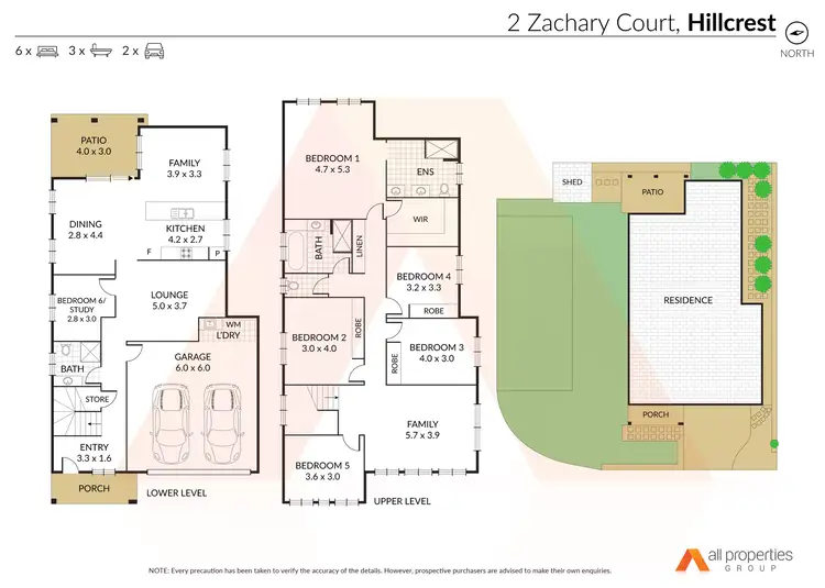 Floorplan of Homely house listing, 2 Zachary Court, Hillcrest QLD 4118