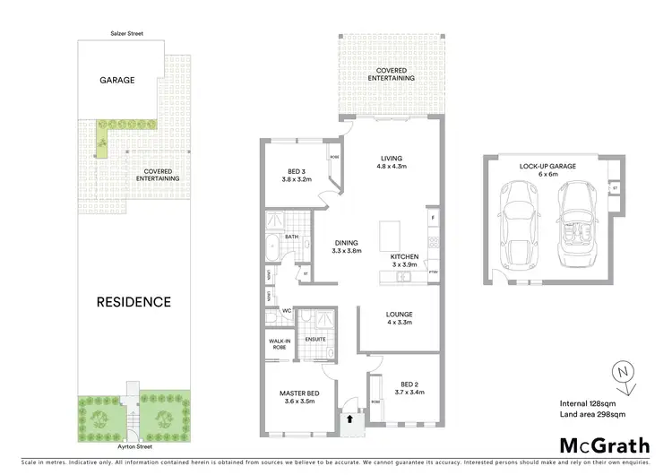 Floorplan of Homely house listing, 14 Ayrton Street, Gungahlin ACT 2912