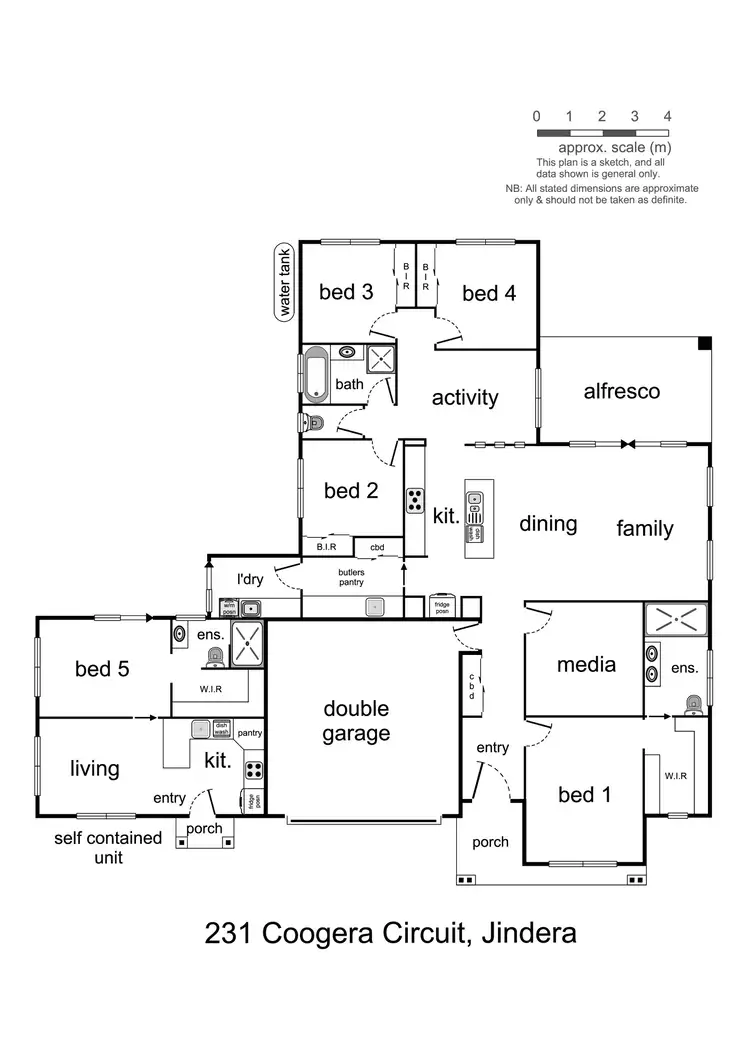 Floorplan of Homely house listing, 231 Coogera Circuit, Jindera NSW 2642