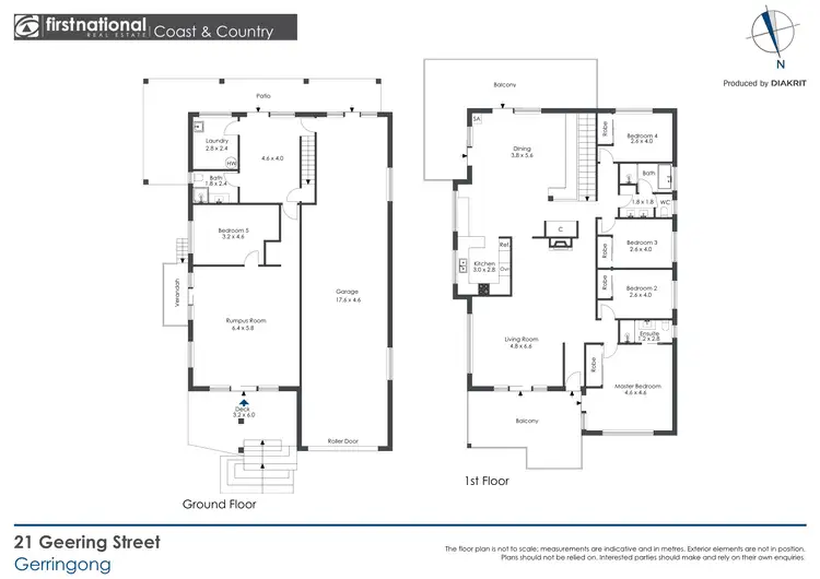 Floorplan of Homely house listing, 21 Geering Street, Gerringong NSW 2534