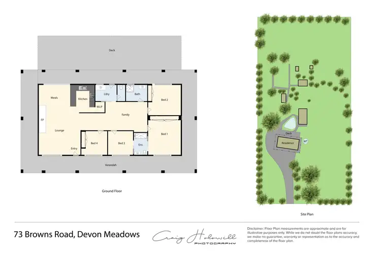 Floorplan of Homely house listing, 73 Browns Road, Devon Meadows VIC 3977