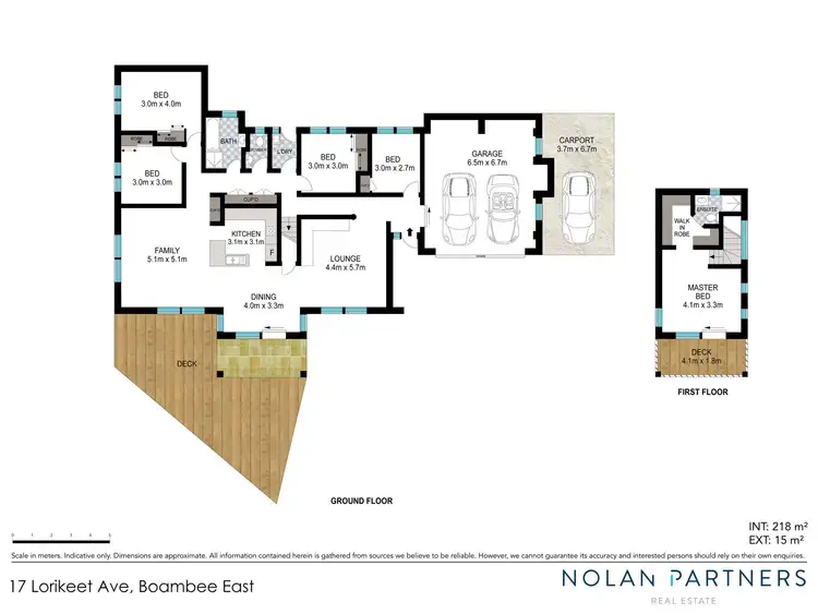 Floorplan of Homely house listing, 17 Lorikeet Avenue, Boambee East NSW 2452