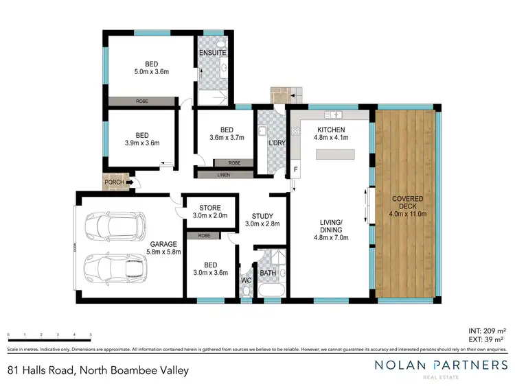 Floorplan of Homely house listing, 81 Halls Road, North Boambee Valley NSW 2450