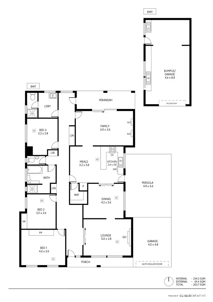 Floorplan of Homely house listing, 5 Nilginee Street, Rostrevor SA 5073
