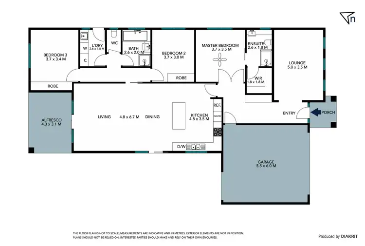 Floorplan of Homely house listing, 8 Maremma Drive, Mernda VIC 3754