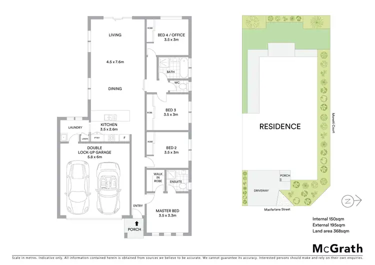 Floorplan of Homely house listing, 26A MacFarlane Street, Marshall VIC 3216