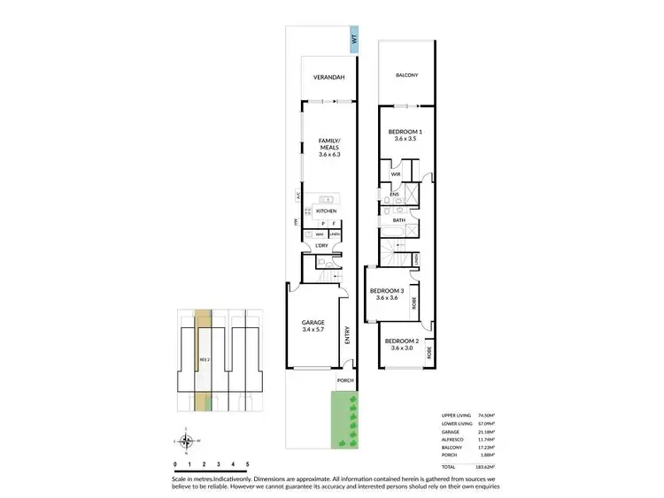Floorplan of Homely house listing, 2/3 Gorman Street, Modbury SA 5092
