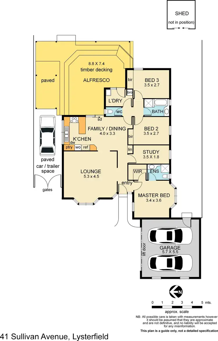 Floorplan of Homely house listing, 41 Sullivan Avenue, Lysterfield VIC 3156