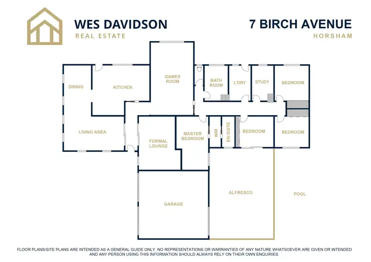 Floorplan of Homely house listing, 7 Birch Avenue, Horsham VIC 3400