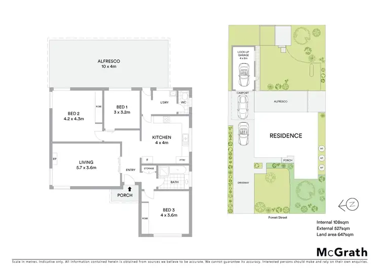 Floorplan of Homely house listing, 368 Forest Street, Wendouree VIC 3355