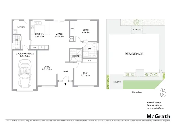 Floorplan of Homely house listing, 4 Brighton Court, Wendouree VIC 3355