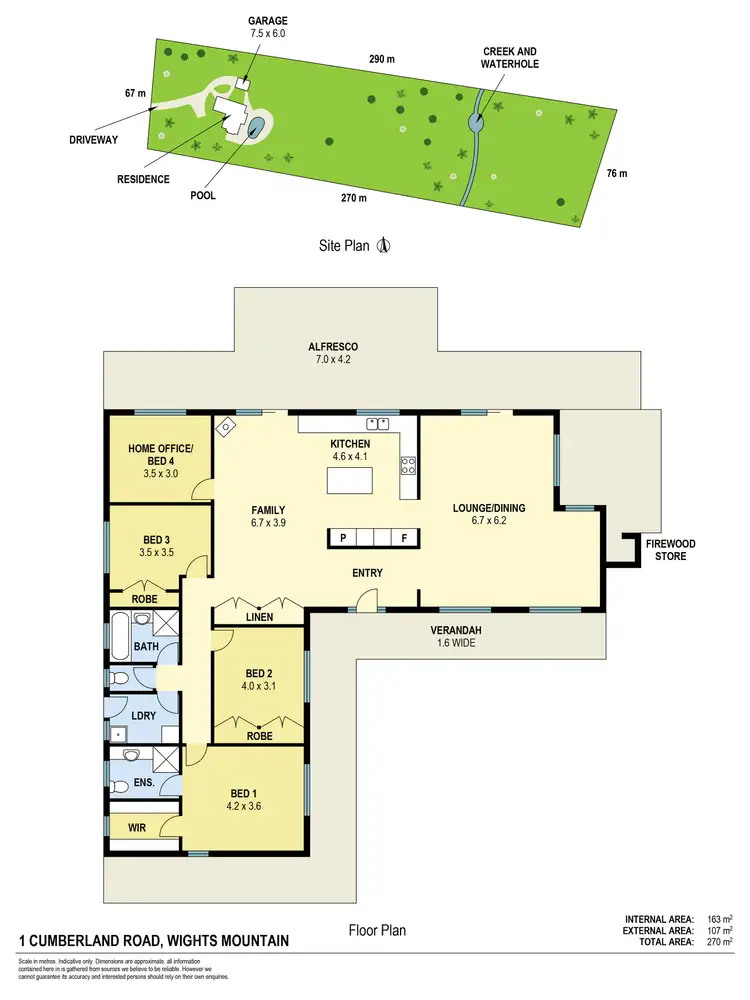Floorplan of Homely house listing, 1 Cumberland Road, Wights Mountain QLD 4520