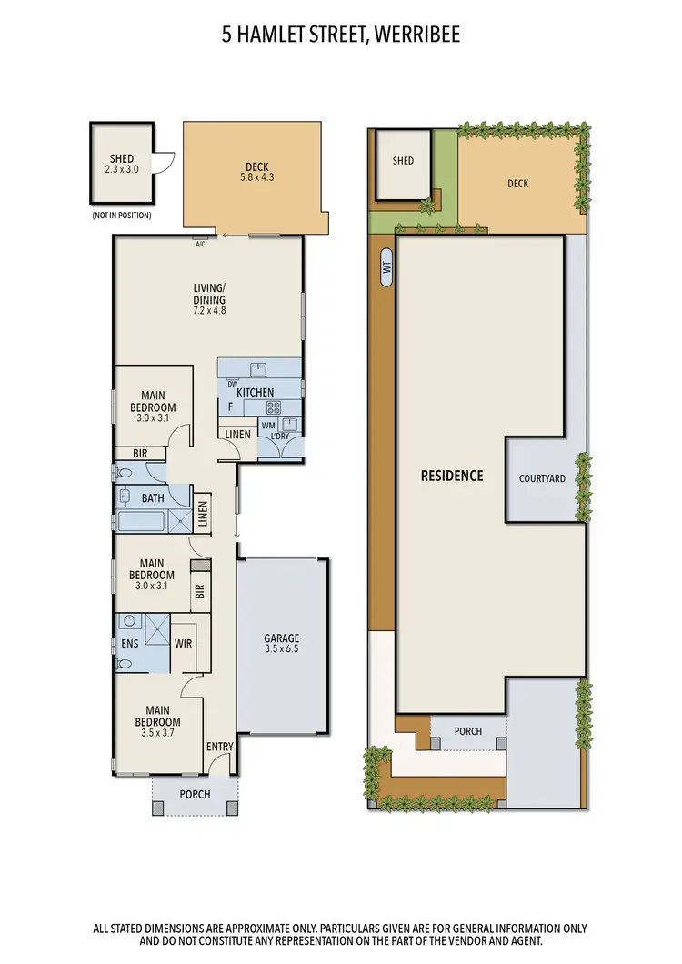 Floorplan of Homely house listing, 5 Hamlet Street, Werribee VIC 3030