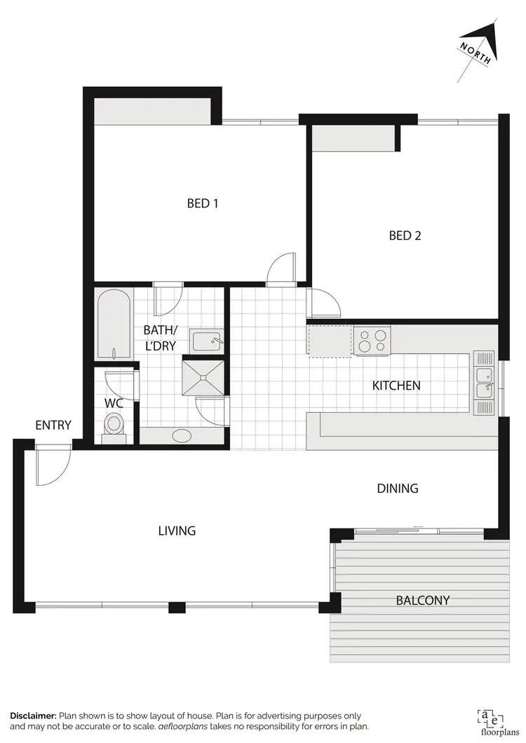 Floorplan of Homely apartment listing, 4/33 Dawes Street, Kingston ACT 2604