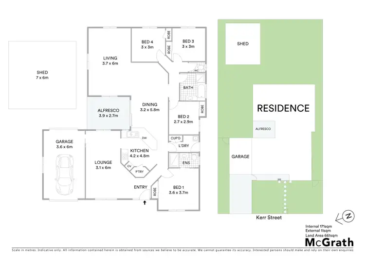 Floorplan of Homely house listing, 73 Kerr Street, Ballina NSW 2478