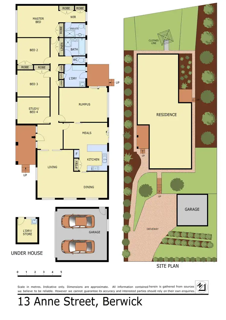 Floorplan of Homely house listing, 13 Anne Street, Berwick VIC 3806