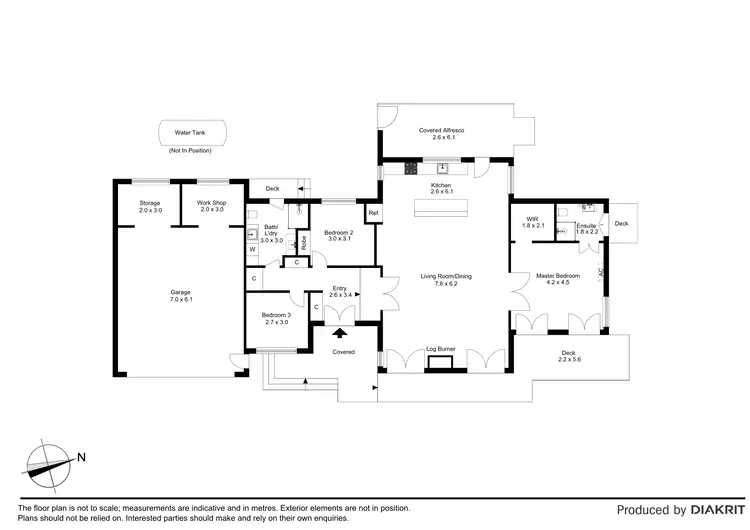 Floorplan of Homely house listing, 30a Johnson Street, Balnarring VIC 3926