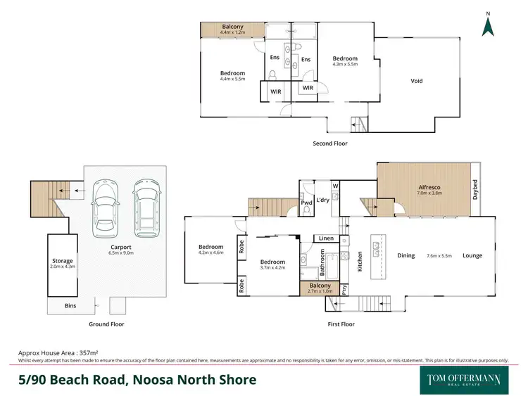 Floorplan of Homely house listing, 5/90 Beach Road, Noosa North Shore QLD 4565
