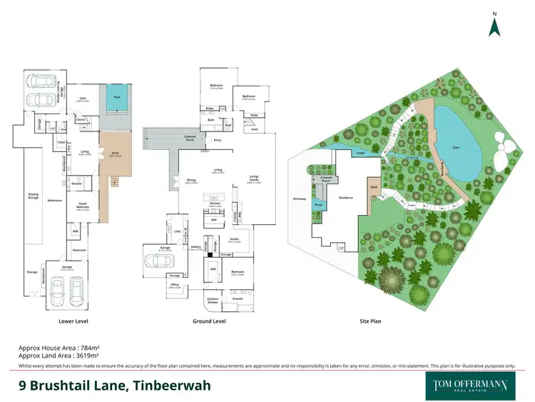 Floorplan of Homely house listing, 9 Brushtail Lane, Tinbeerwah QLD 4563