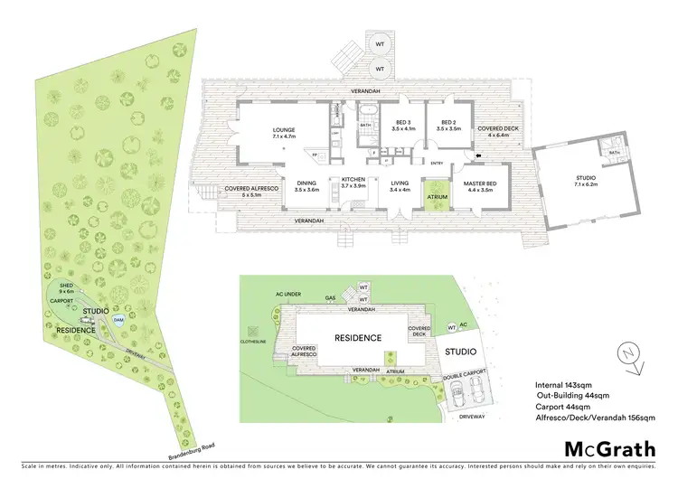 Floorplan of Homely house listing, 185 Brandenburg Road, Mooloolah Valley QLD 4553