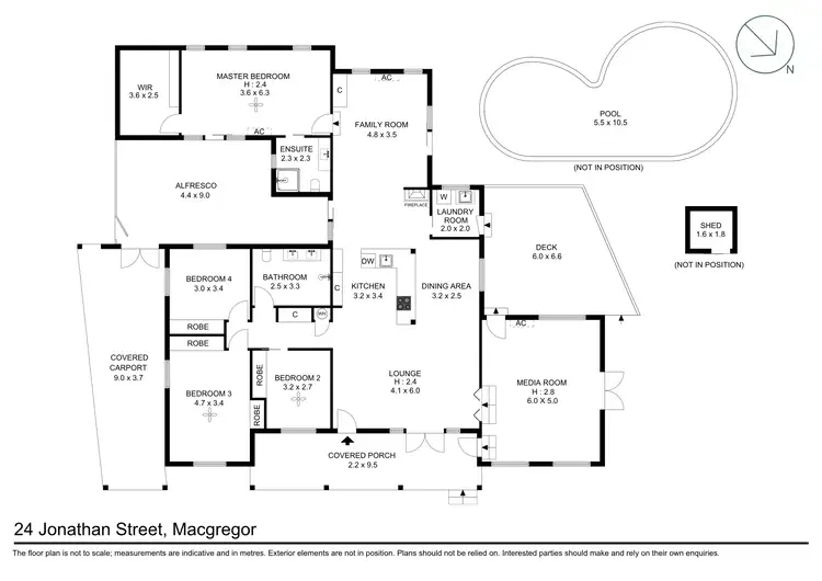 Floorplan of Homely house listing, 24 Jonathan Street, Macgregor QLD 4109