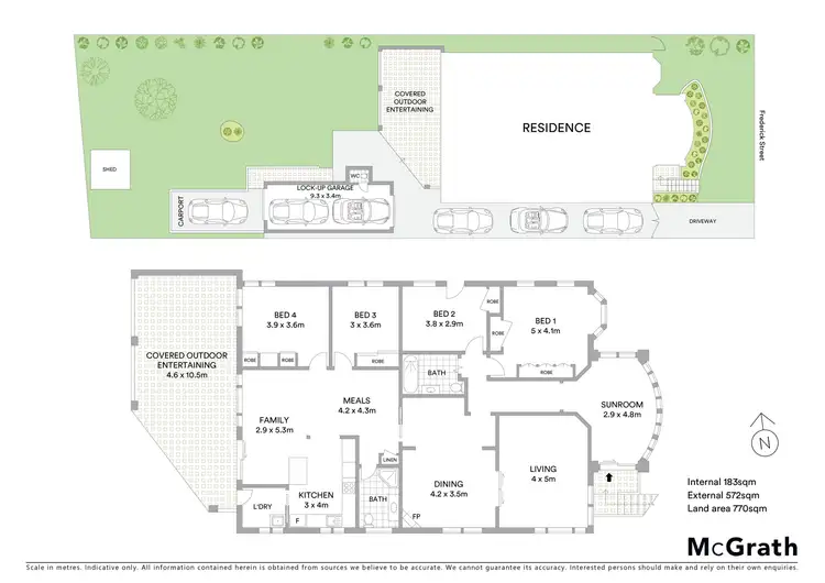 Floorplan of Homely house listing, 24 Frederick Street, Point Frederick NSW 2250