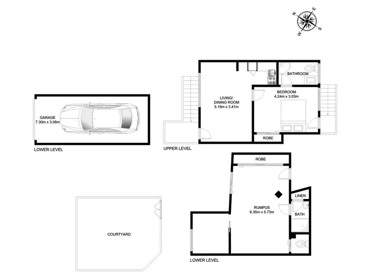 Floorplan of Homely unit listing, 4/83 Indooroopilly Road, Taringa QLD 4068