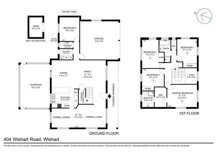 Floorplan of Homely house listing, 404 Wishart Road, Wishart QLD 4122