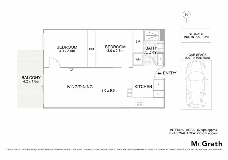 Floorplan of Homely apartment listing, 107/40 Pakington Street, St Kilda VIC 3182