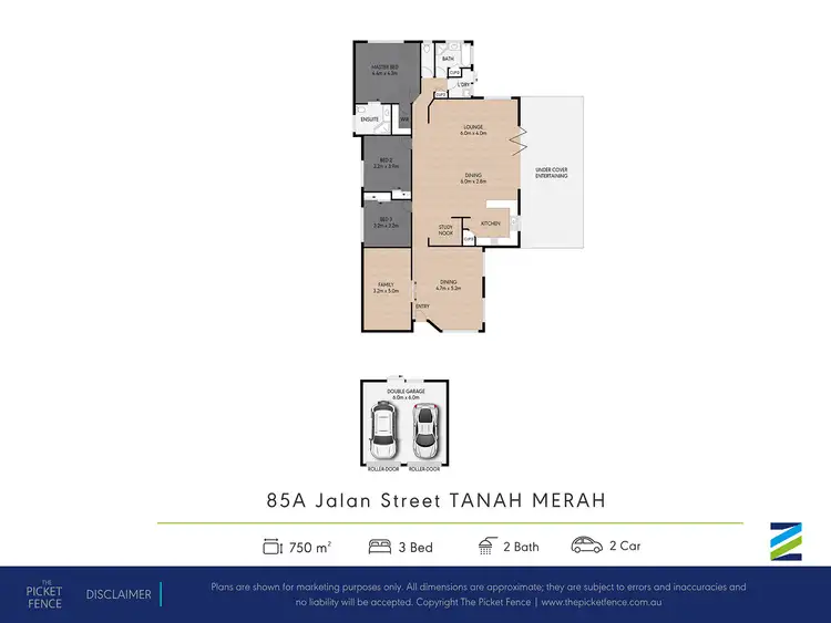 Floorplan of Homely house listing, 85a Jalan Street, Tanah Merah QLD 4128