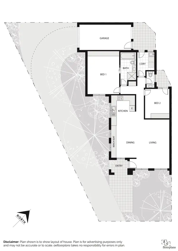 Floorplan of Homely townhouse listing, 1/37 Telopea Park, Barton ACT 2600