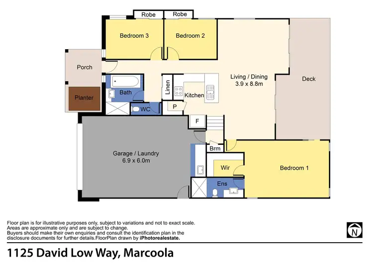 Floorplan of Homely house listing, 1125 David Low Way, Marcoola QLD 4564