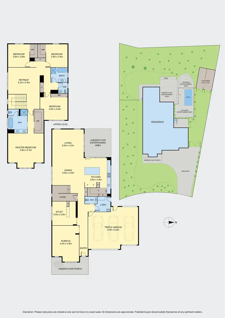 Floorplan of Homely house listing, 4 Green Gully Close, Gisborne VIC 3437