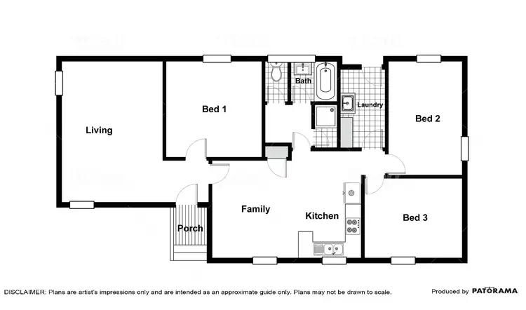 Floorplan of Homely house listing, 22 Spowers Circuit, Holder ACT 2611