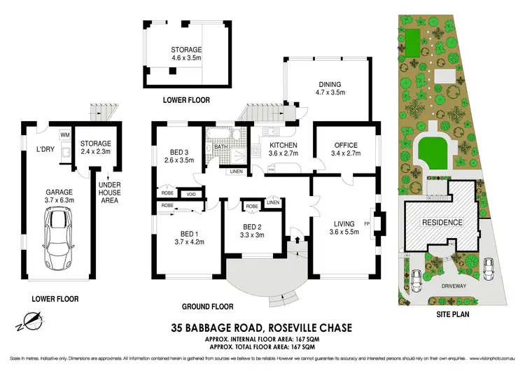 Floorplan of Homely house listing, 35 Babbage Road, Roseville Chase NSW 2069