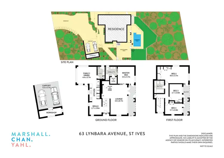 Floorplan of Homely house listing, 63 Lynbara Avenue, St Ives NSW 2075