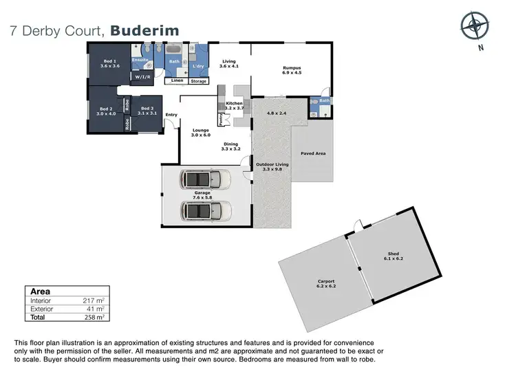 Floorplan of Homely house listing, 7 Derby Court, Buderim QLD 4556