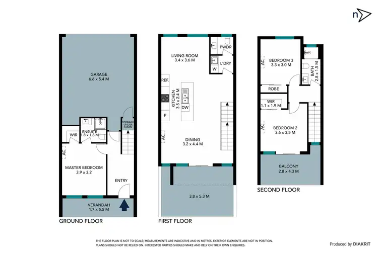Floorplan of Homely townhouse listing, 7A Riverside Drive, South Morang VIC 3752