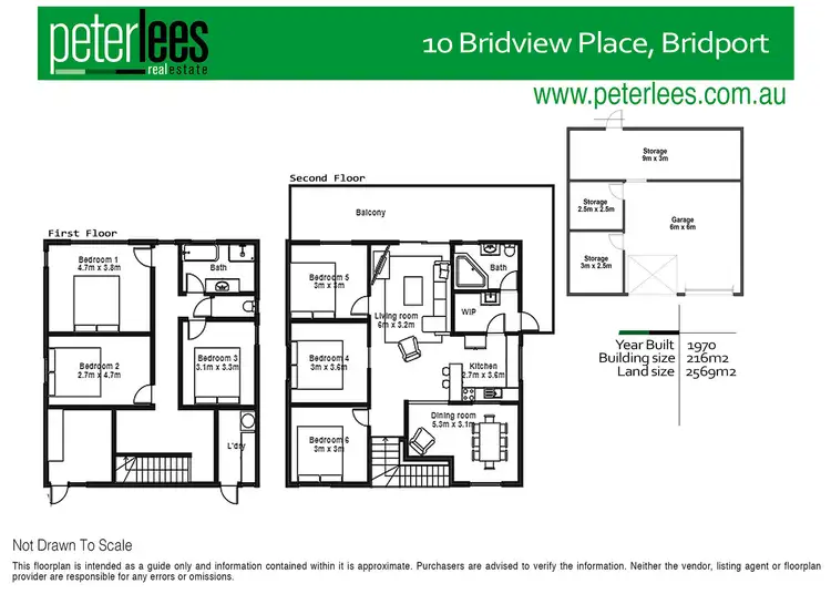 Floorplan of Homely house listing, 10 Bridview Place, Bridport TAS 7262