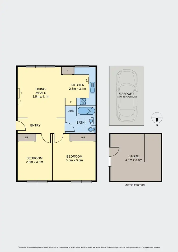 Floorplan of Homely unit listing, 10/20 Navigator Street, Maribyrnong VIC 3032