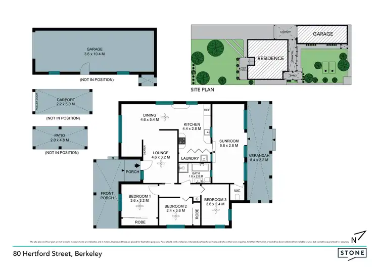 Floorplan of Homely house listing, 80 Hertford Street, Berkeley NSW 2506