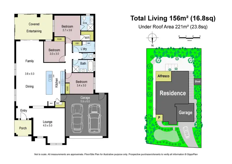 Floorplan of Homely house listing, 19 Claudia Crescent, Drouin VIC 3818